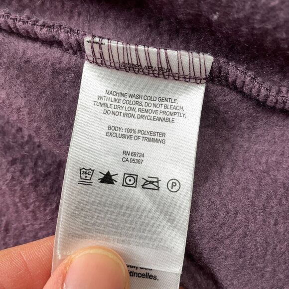 Columbia Jacket Adult Large Purple Soft Fleece Full Zip Pockets Hiking Outdoor - Picture 5 of 14